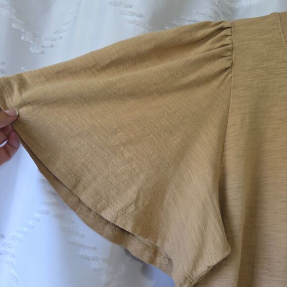 Pomander Place Top in Soft Camel - Size L - Picture 3 of 6